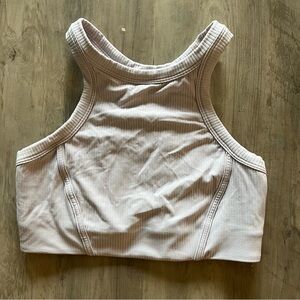 Lululemon Ribbed Nulu High-Neck Yoga Bra Size 8